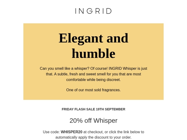 Friday FLASH SALE is back!