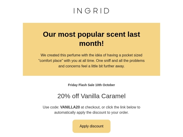 It´s time for FRIDAY FLASH SALE!