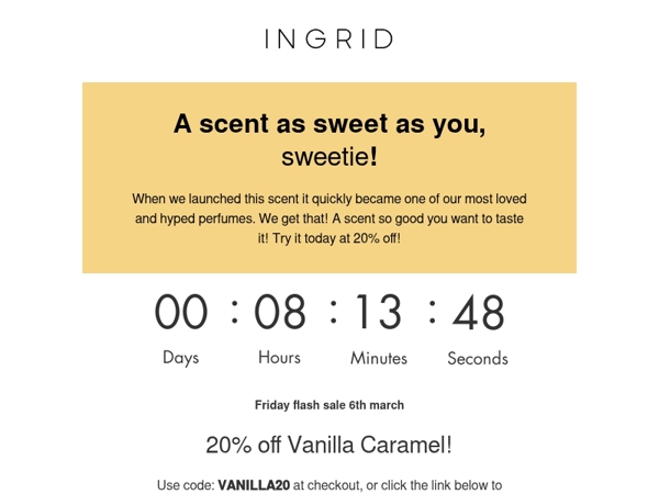 FRIDAY = Flash Sale, let´s go!