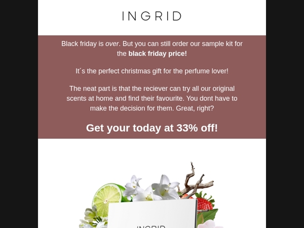 Our most popular product still has the black friday price!