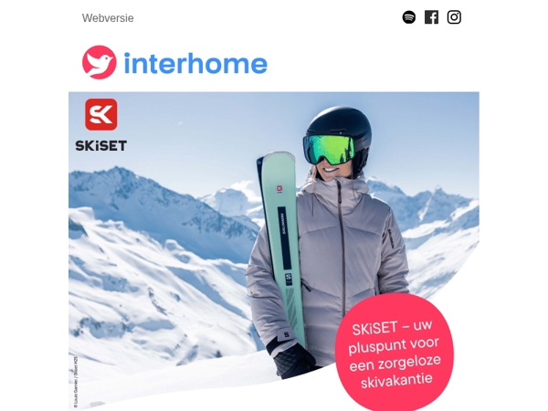 ⛷️Minder balast, meer genieten – met SKiSET & Interhome 🏂