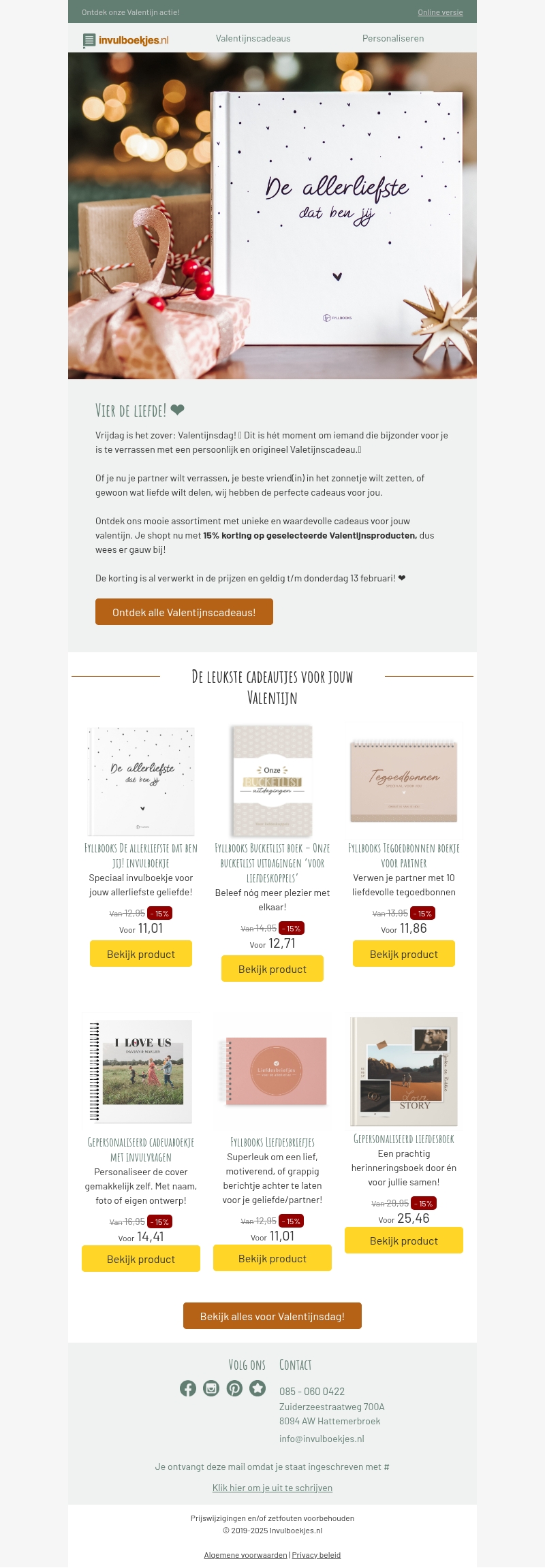 ❤ Cadeautjes voor Valentijn ❤ Cadeautjes voor Valentijn