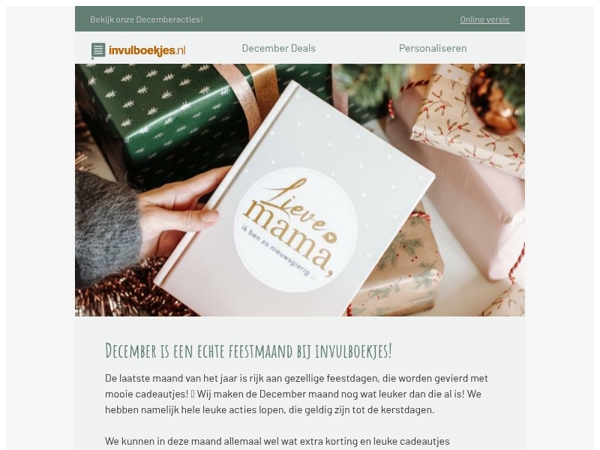 📢 December Deals bij Invulboekjes!