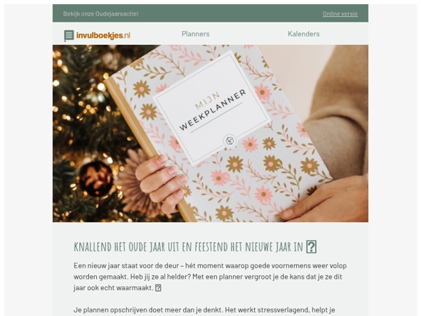 📢 Oudejaarsactie!