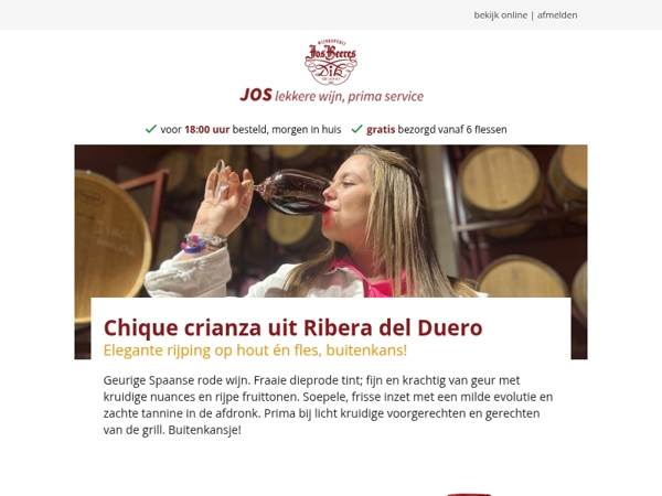 Chique crianza uit Ribera del Duero