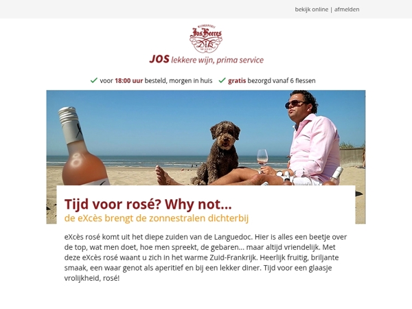 Tijd voor rosé? Why not...