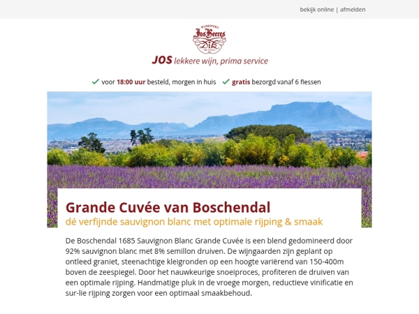 Grande Cuvée van Boschendal