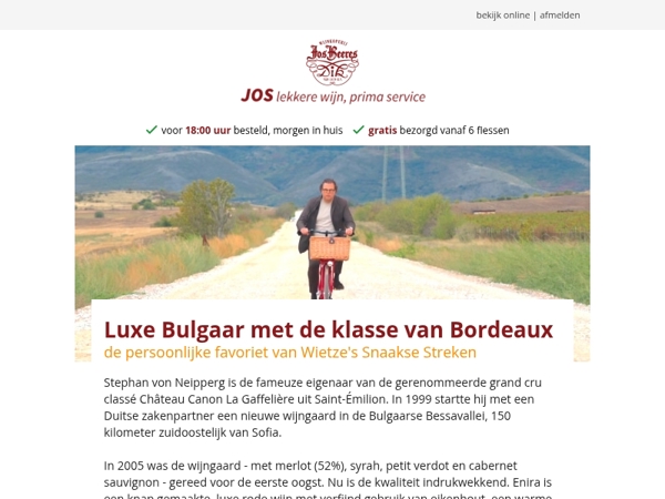 Luxe Bulgaar met de klasse van Bordeaux