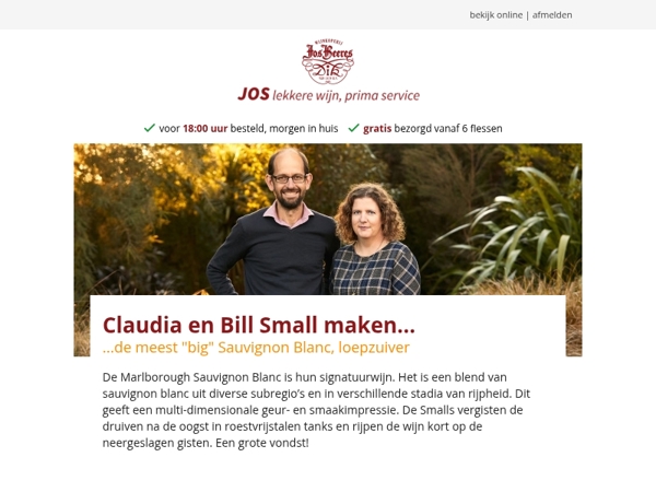 Claudia en Bill Small maken...