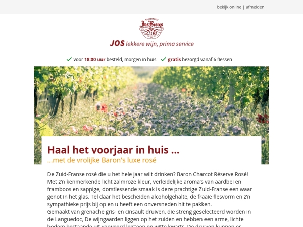 Haal het voorjaar in huis ...