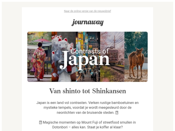 Japans contrasten: perfect gecombineerd