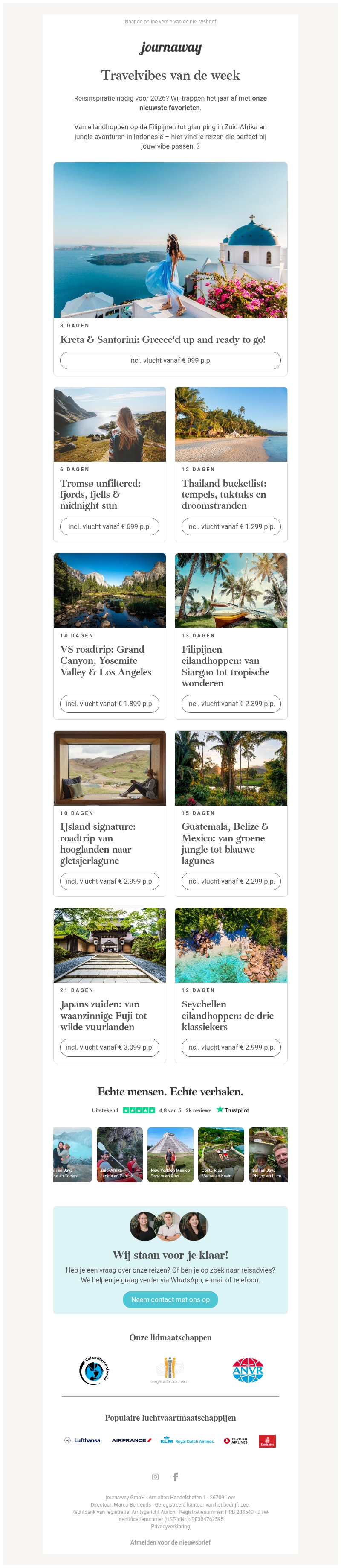 De reistrends van het nieuwe jaar ✨ De reistrends van het nieuwe jaar ✨