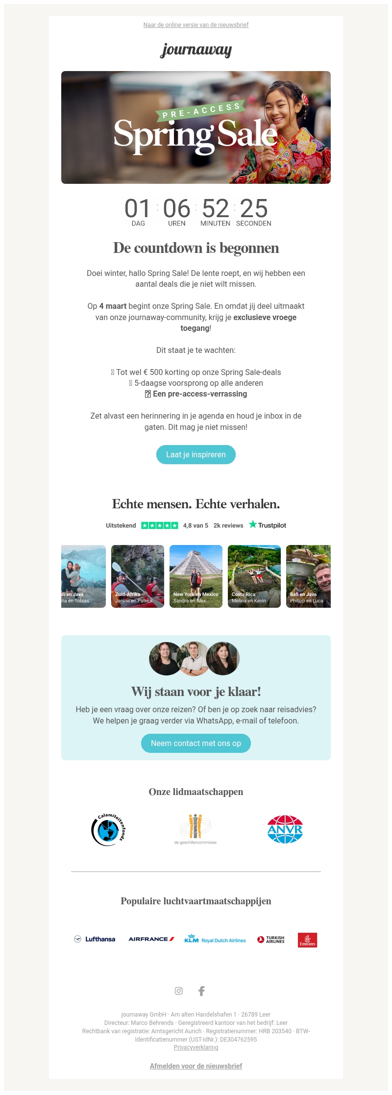 48h tot de Spring Sale – jouw pre-access begint 🌸 48h tot de Spring Sale – jouw pre-access begint 🌸