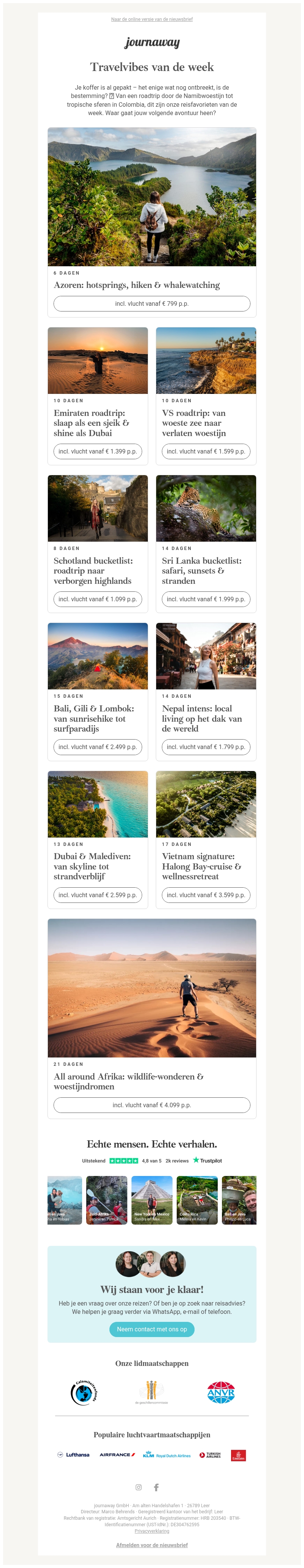Laatste nieuws: onze reisfavorieten van de week 🧳 Laatste nieuws: onze reisfavorieten van de week 🧳