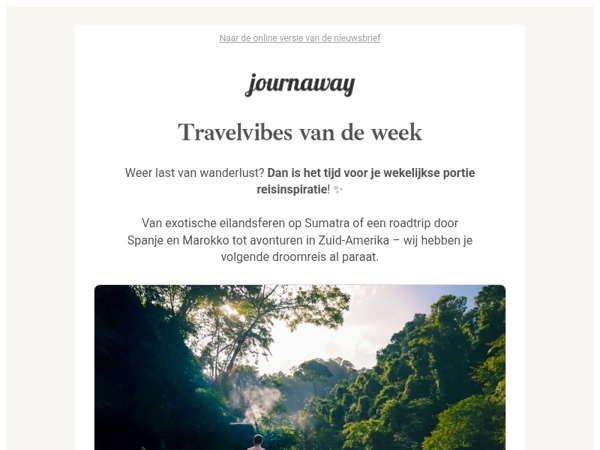 Wanderlust-alert: bucketlistreizen van de week 🌎