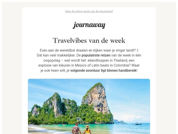 Staat je koffer al klaar? Hier zijn jouw trips van de week ✈️