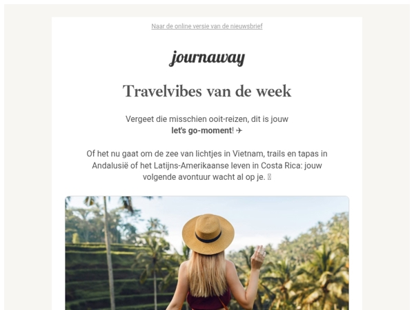 Nieuw: de hotste reistips 🔥