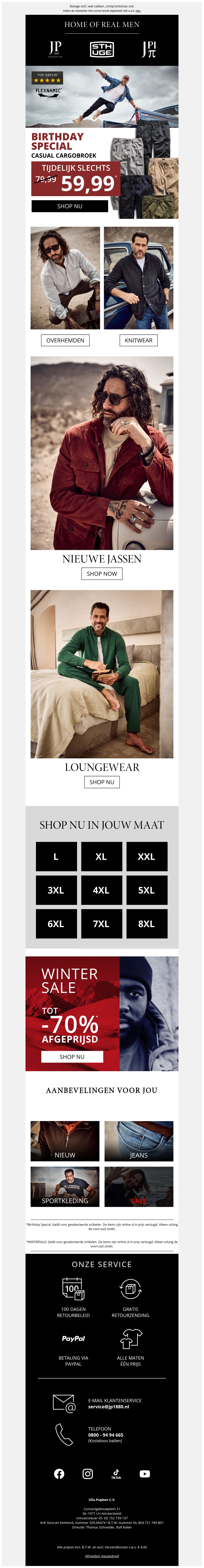 Cargobroek slechts € 59,99 ⭐️ Favoriet bij klanten! Cargobroek slechts € 59,99 ⭐️ Favoriet bij klanten!