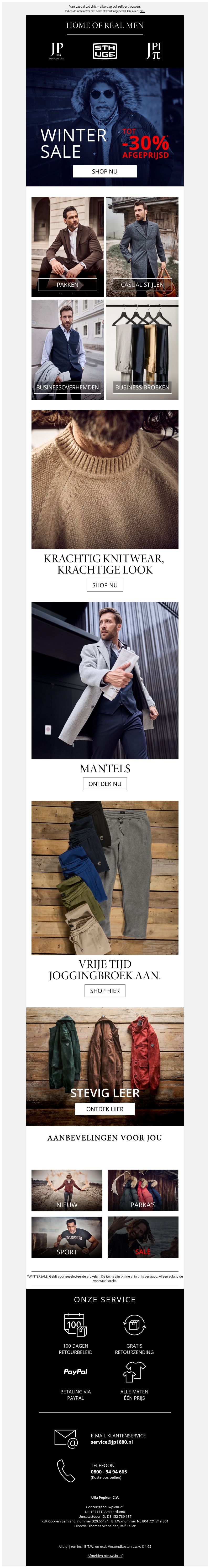 Tot 30% korting in de Winter Sale π₯ Tot 30% korting in de Winter Sale π₯