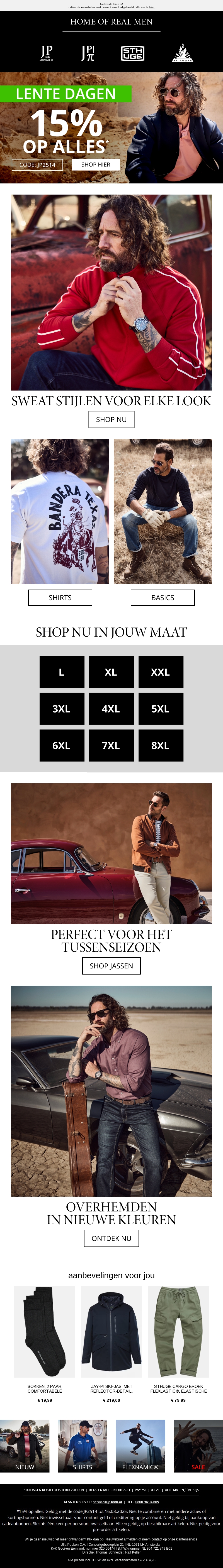 ⚡️ -15% Season Opening! Nieuw seizoen, nieuwe stijl ⚡️ -15% Season Opening! Nieuw seizoen, nieuwe stijl