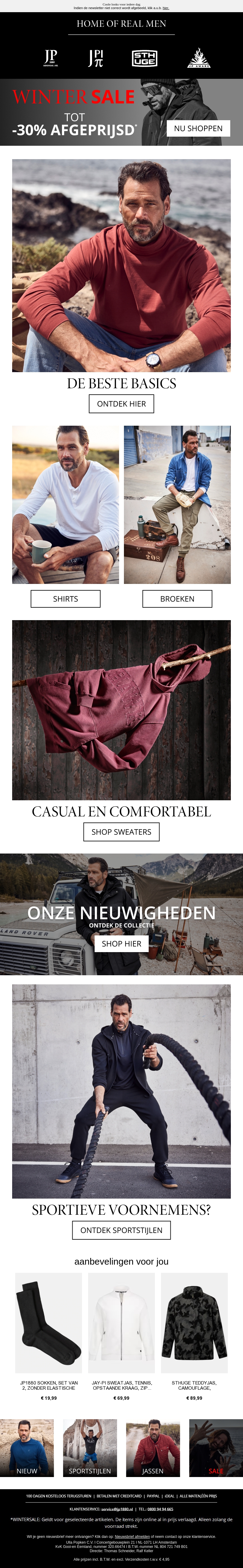 Shop nu de SALE voordat het te koud wordt! Shop nu de SALE voordat het te koud wordt!