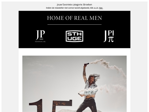 🎉 15 jaar JP1880 – dankzij jou!