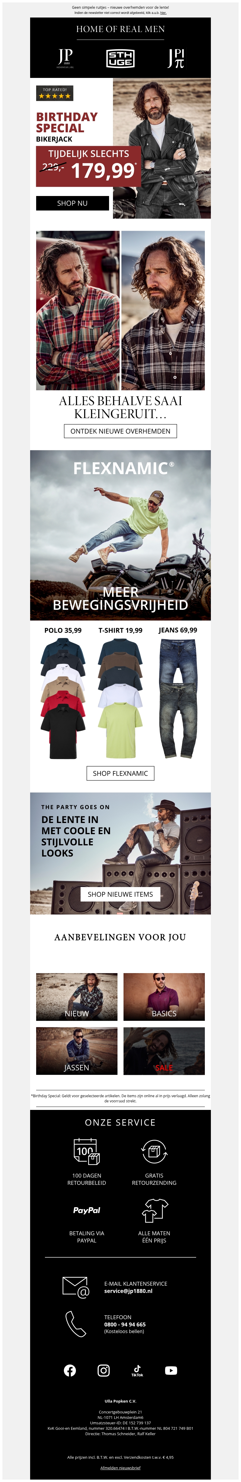 Laatste dag - bikerjack voor een verjaardagsprijs Laatste dag - bikerjack voor een verjaardagsprijs