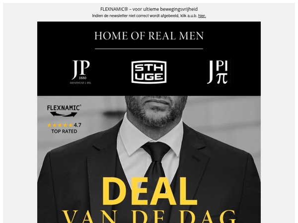 € 160 korting op ons modulair pak ZEUS