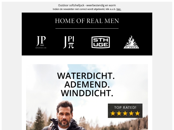 Altijd stijlvol. Wat het weer ook brengt!