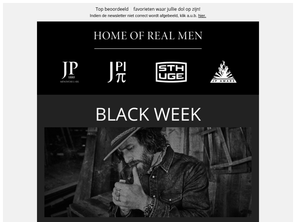 Black Week -20% 🕶️ Al geshopt?