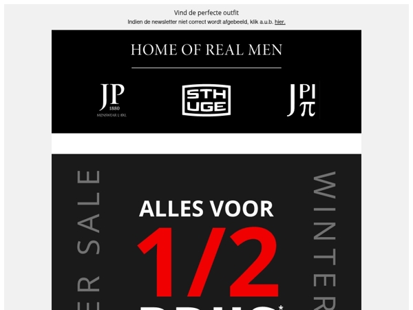 Halve prijs ❄️ Beter wordt het niet!