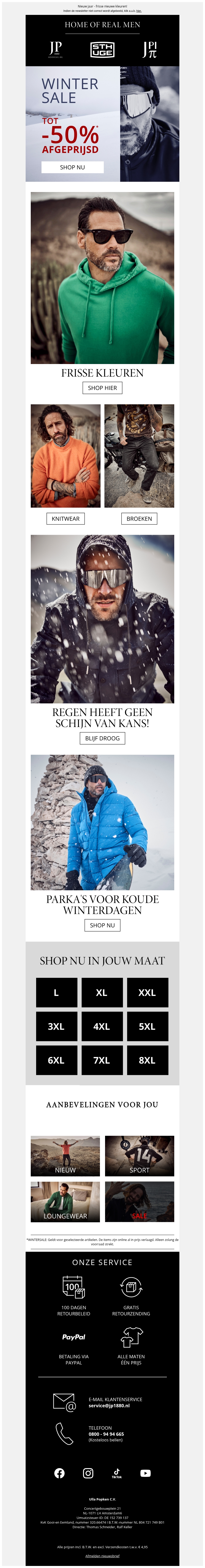 De winter SALE! Bespaar tot 50% De winter SALE! Bespaar tot 50%