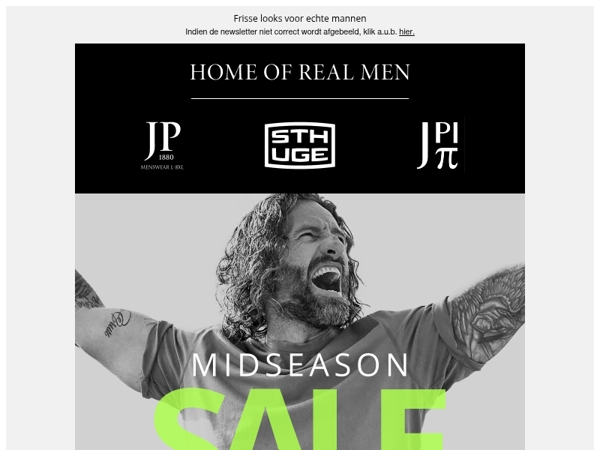 Tot -50% + 20% extra 🔥 Mid Season Sale