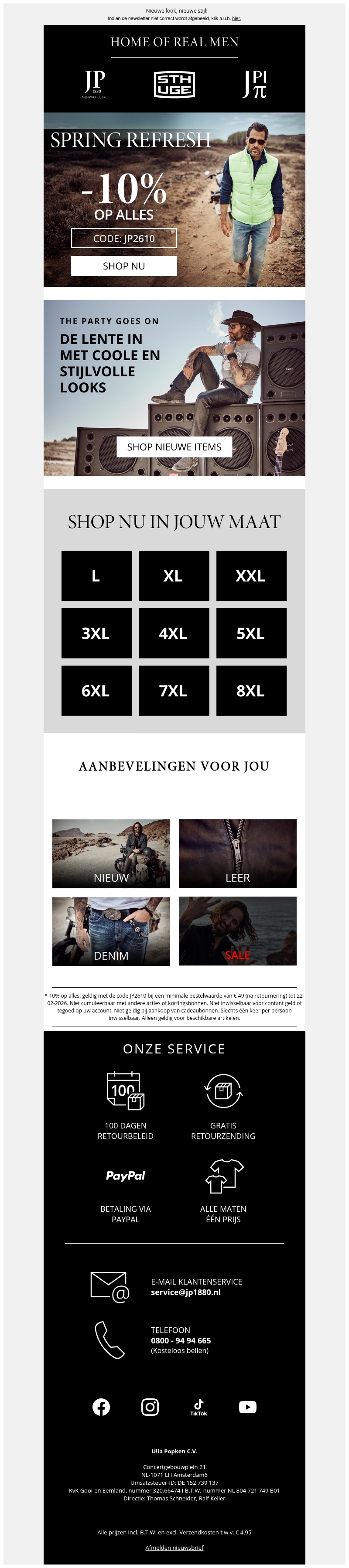 -10%! De lente komt eraan - shop nu frisse styles -10%! De lente komt eraan - shop nu frisse styles