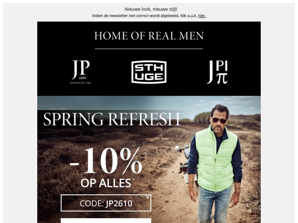 -10%! De lente komt eraan - shop nu frisse styles