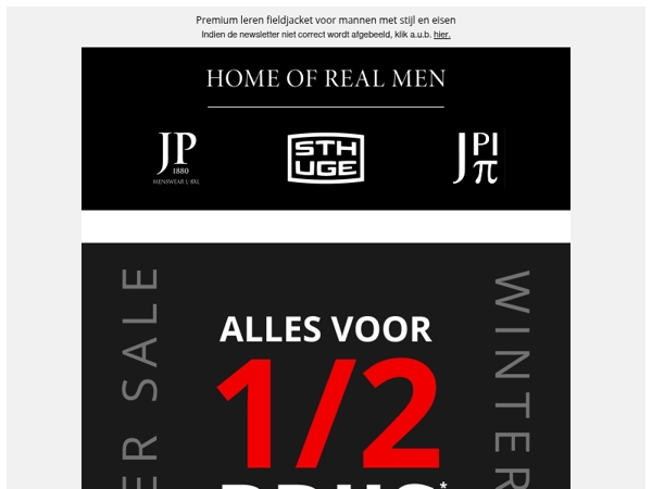 Halve prijs in de Sale 💥Nu of nooit!