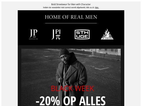 Alleen vandaag: -20% op alles + gratis verzending!