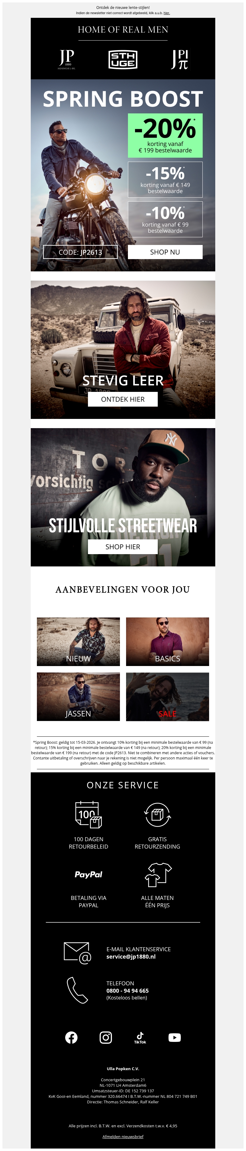 Profiteer nu 20% 🔥 Frisse look voor echte mannen Profiteer nu 20% 🔥 Frisse look voor echte mannen
