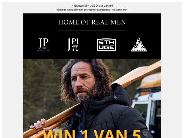 Hoofdprijs? Jouw perfecte jas.