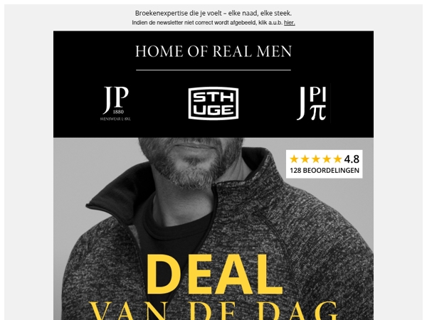 Deal van de dag! Gebreide fleece slechts € 39,99