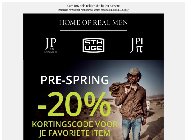 Trakteer jezelf op nieuwe stijlen! 🕶️ -20% op een item naar keuze