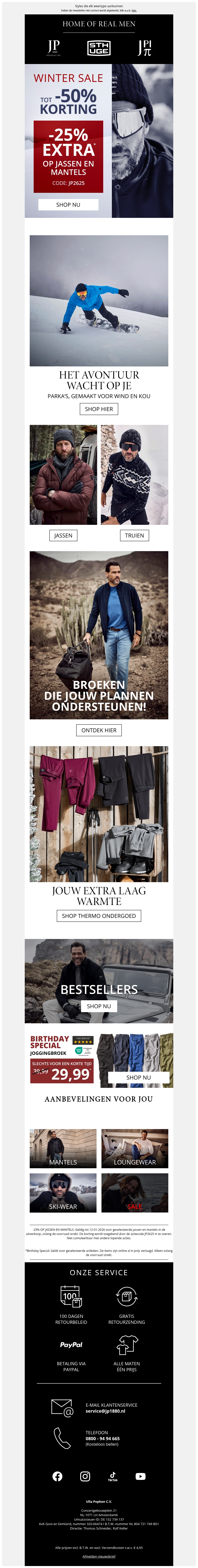 Wil je meer? Vandaag krijg je ook nog eens 25% extra korting! Wil je meer? Vandaag krijg je ook nog eens 25% extra korting!