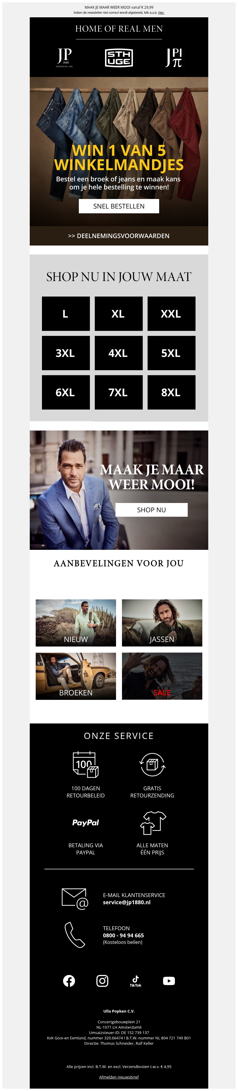 Win jouw winkelwagen! Win jouw winkelwagen!