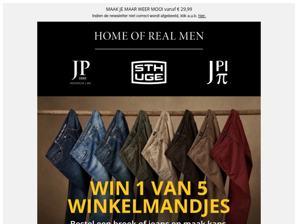 Win jouw winkelwagen!