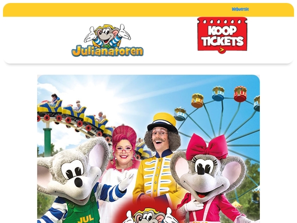 🐣 WIN: Première van de nieuwe Jul & Julia Paasfilm & dagje Julianatoren!