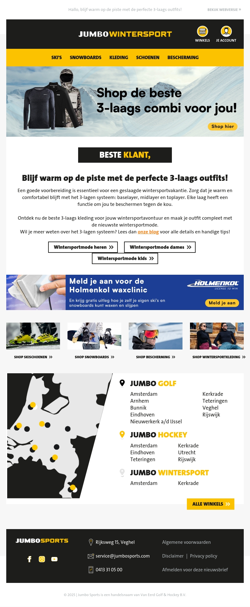 Blijf warm op de piste met de perfecte 3-laags outfits! Blijf warm op de piste met de perfecte 3-laags outfits!