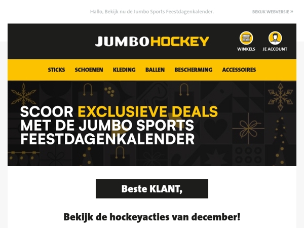 Mis onze exclusieve decemberdeals niet!