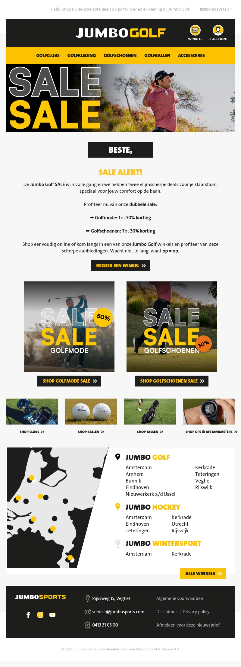SALE ALERT: Kortingen tot 50% SALE ALERT: Kortingen tot 50%
