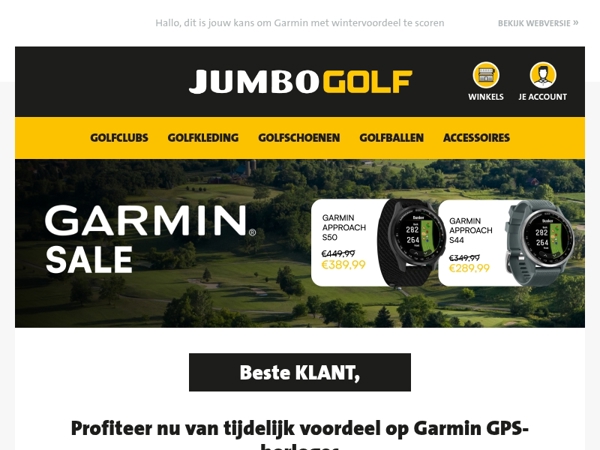Profiteer nu van tijdelijk voordeel op Garmin GPS-horloges