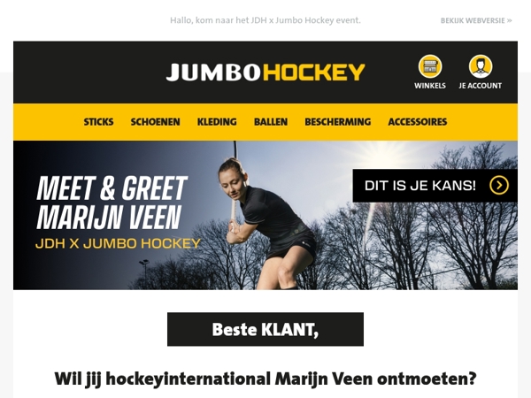 Ontmoet hockeyinternational Marijn Veen!